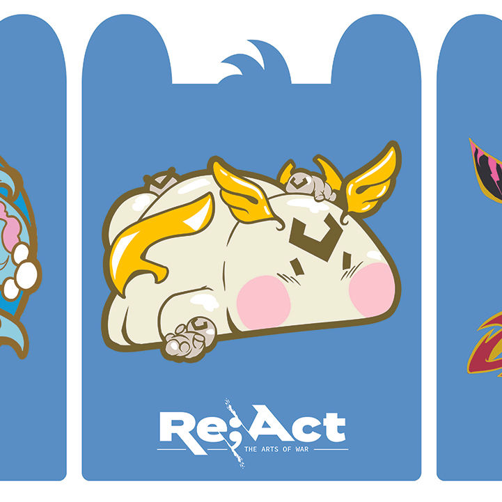 Re;ACT Enamel Pins – BattlePub Games