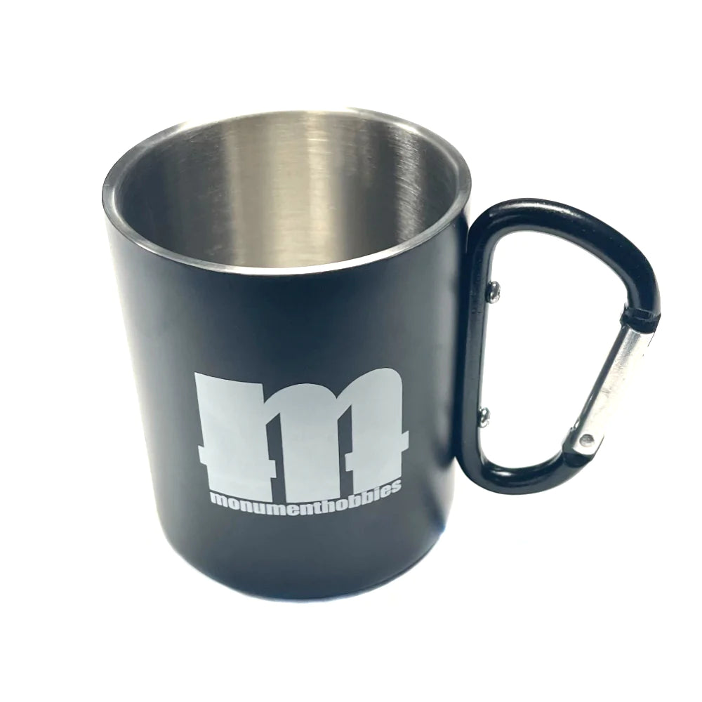 Monument Stainless Paint Water Cup with Carabiner – BattlePub Games